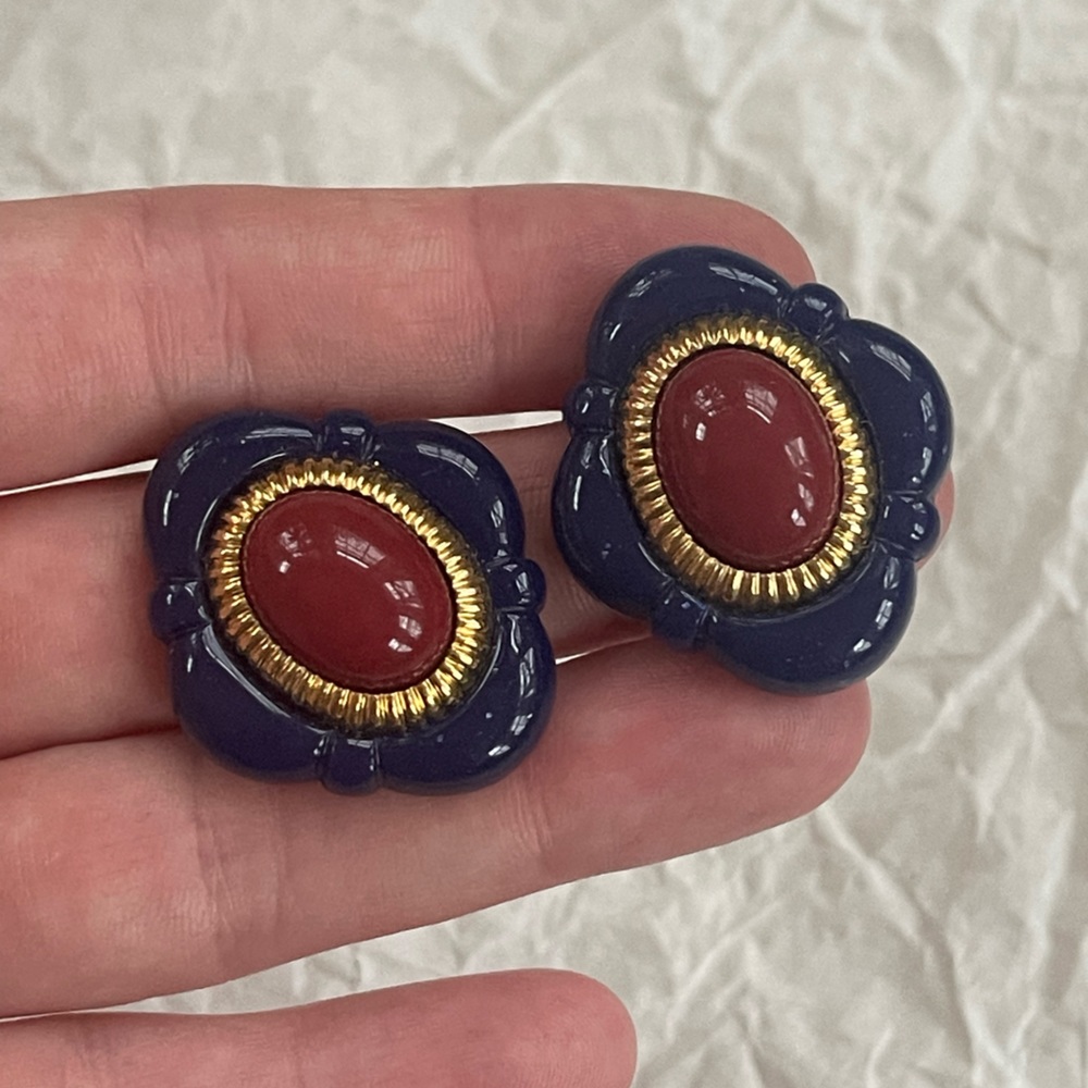 Vintage Mid Century Style Earrings.